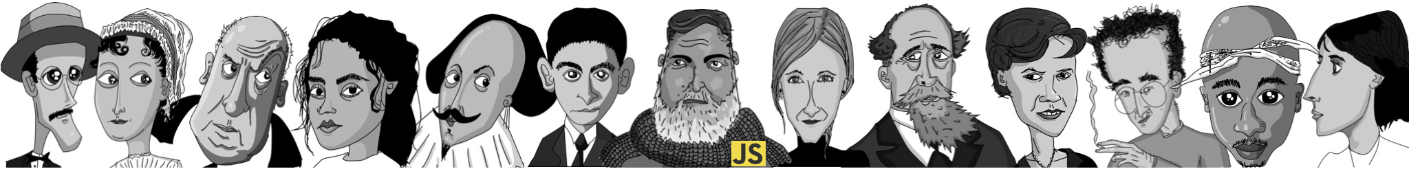 Authors featured in If Hemingway Wrote JavaScript